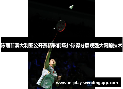 陈雨菲澳大利亚公开赛精彩前场扑球得分展现强大网前技术
