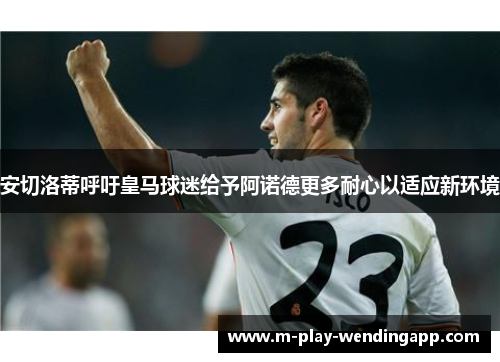 安切洛蒂呼吁皇马球迷给予阿诺德更多耐心以适应新环境
